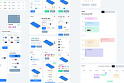 UI Dashboard Builder, an UI Kit Template by KL-Webmedia (Thumbnail 5 of 6)