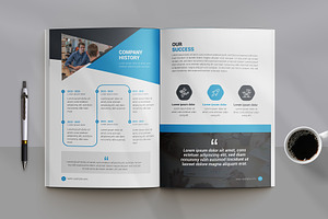 Company Brochure Layout Template