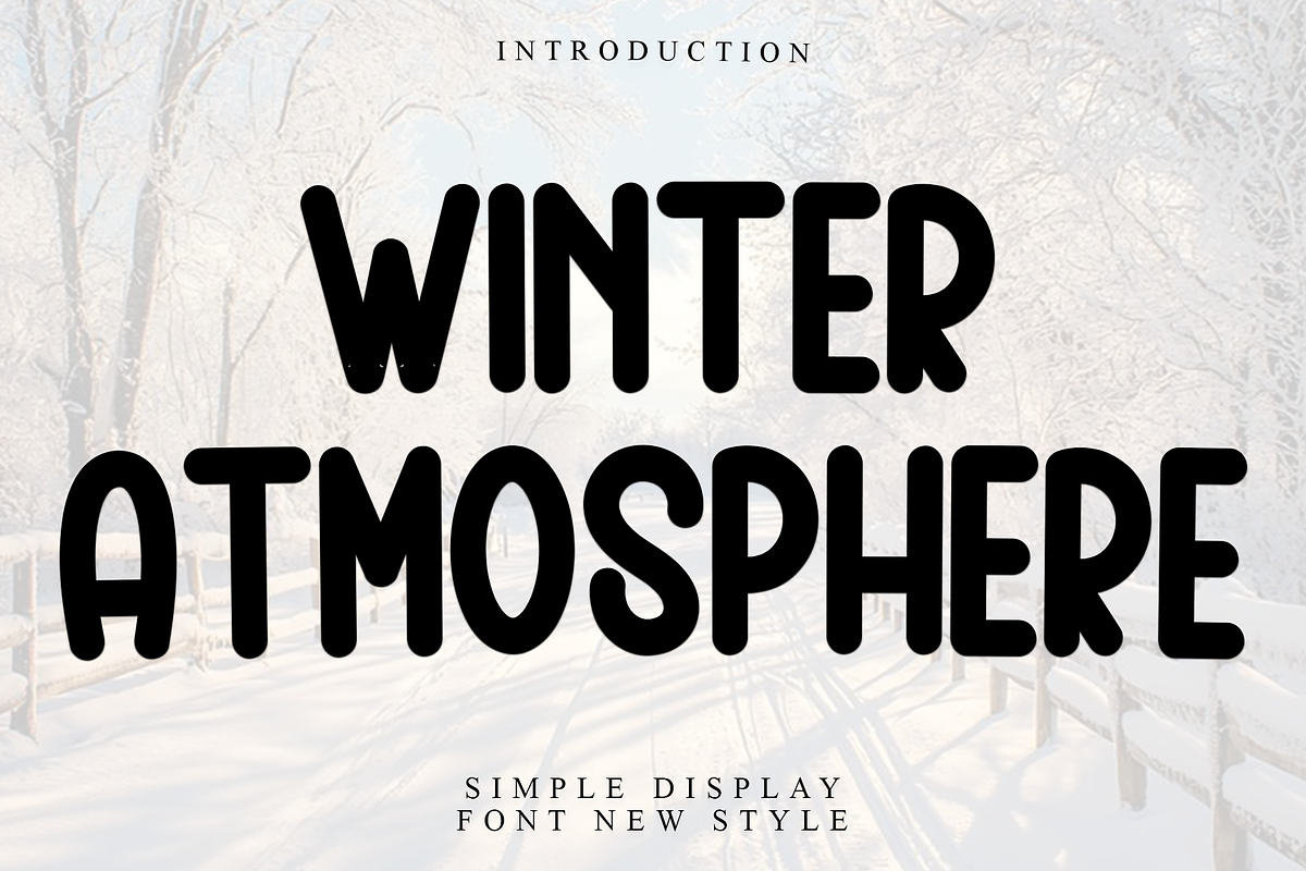 WInter Atmosphere, a Serif Font by FreshTypeINK (Photo 6 of 8)
