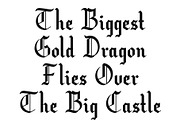 CS Hartley – Blackletter Font, a Blackletter Font by Craft Supply Co. (Thumbnail 6 of 8)