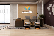 PSD Office Interior Wall Mockup, a Product Mockup by Ayy (Thumbnail 5 of 17)