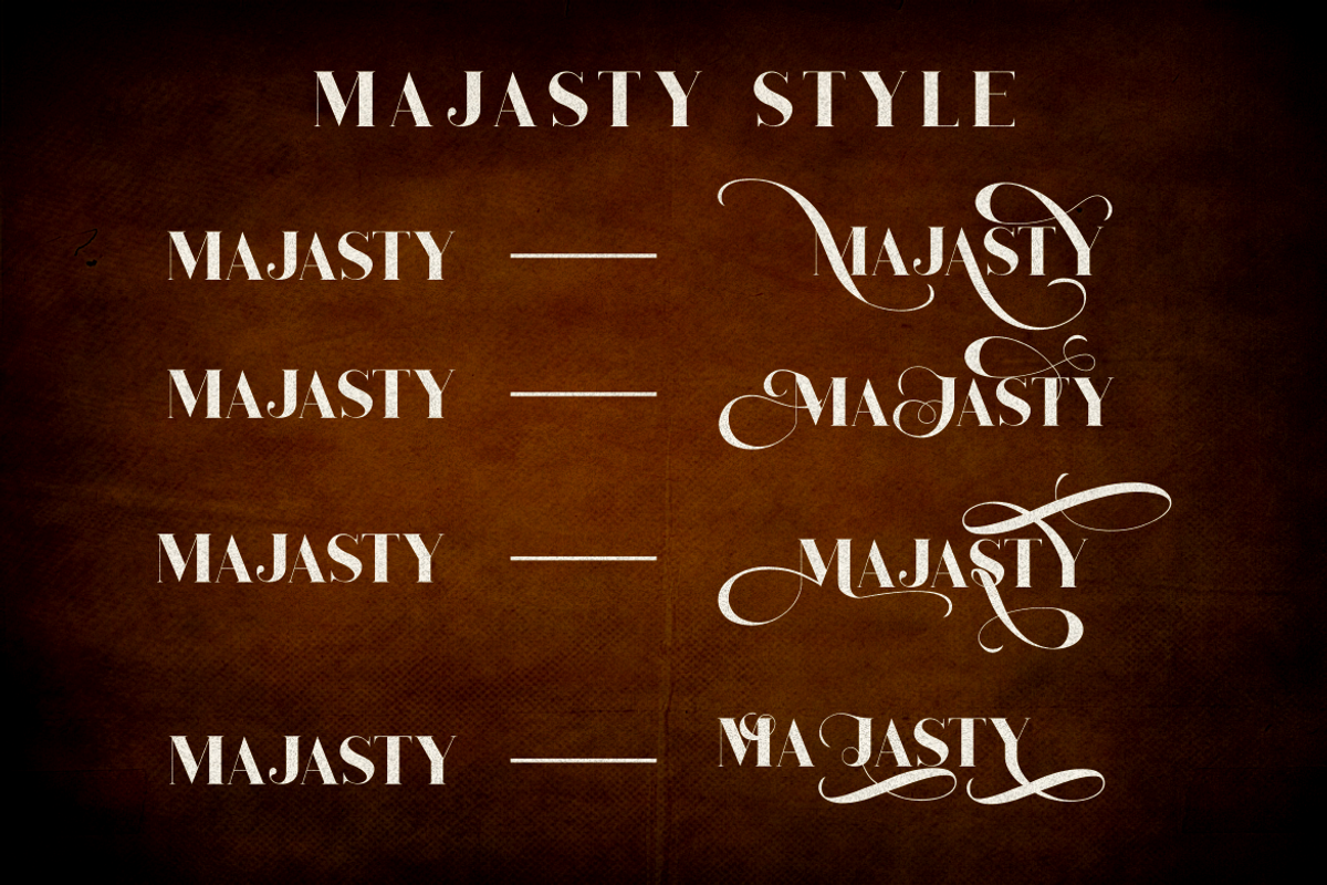 Majasty - Elegant Stylish Serif Font, a Font by PutraCetol Studio (Photo 11 of 11)