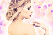 Lovely Watercolor Effect Actions PS, an Action Add-On by ShutterPro (Thumbnail 8 of 71)