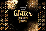 Procreate Glitter Brushes, a Brush Add-On by Elenbushe (Thumbnail 1 of 12)