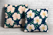 Plumeria flower patterns, a Pattern Graphic by Dasha_D (Thumbnail 2 of 4)