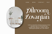 Rilvan - Modern Typface Serif, a Serif Font by AnnofaType (Thumbnail 2 of 8)