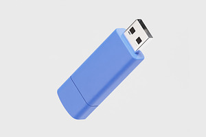 Pendrive 3d model, an Object 3D Model by fahad121