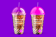 Soda Cup 500ml With Ice Mockup, a Cups & Container Mockup by BlackMockup (Thumbnail 10 of 14)