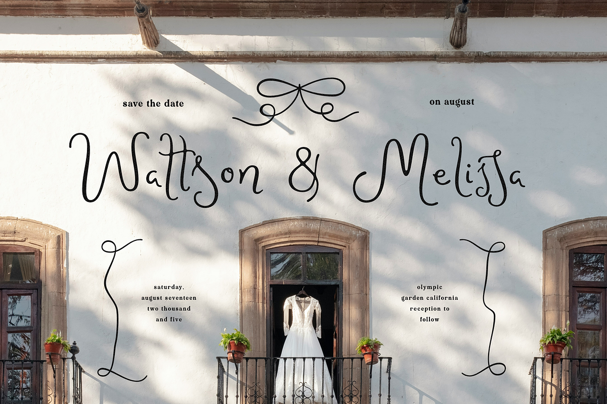Amoratti Blossom, a Script Font by Sans & Sons (Photo 2 of 9)