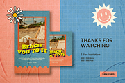 BEACH - Instagram Stories & Post, a Social Media Template by Creatchees.std (Thumbnail 5 of 5)