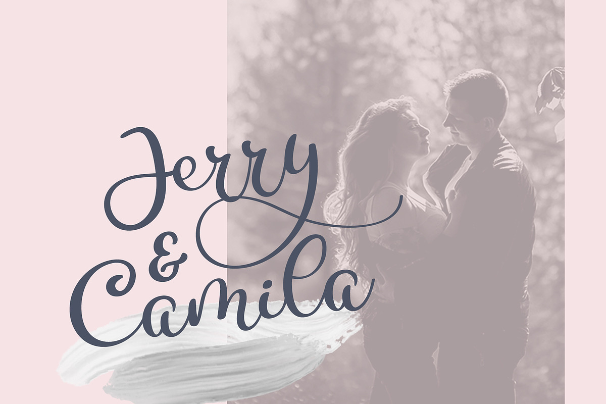 Calligraphy Wedding Font Delight preview 6