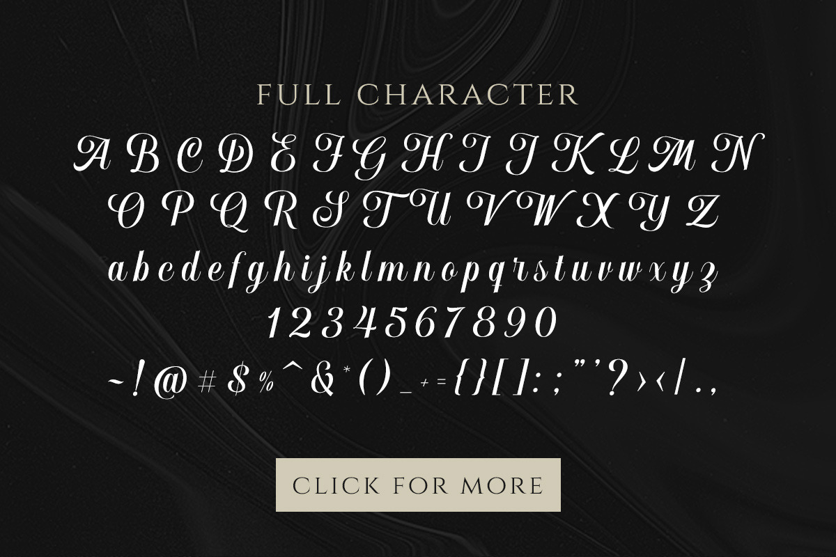 Hougbon - A Glamour Script, a Script Font by Letterhend Studio (Photo 9 of 10)