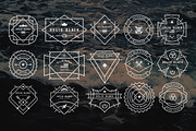 15 Monogram Badge, an Object Graphic by pixelpines (Thumbnail 5 of 5)