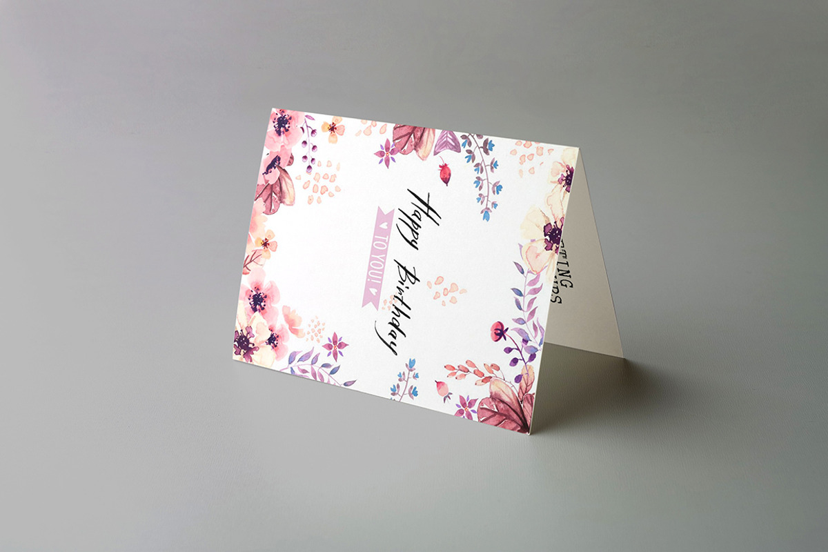 Invitation & Greeting Card Mockups, a Print Template by 2dsight (Photo 4 of 8)