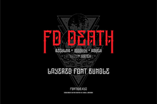 Death Layered Gothic Font