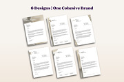 Letterhead Templates 6 Designs Word, a Stationery Template by B2 Studio (Thumbnail 3 of 18)