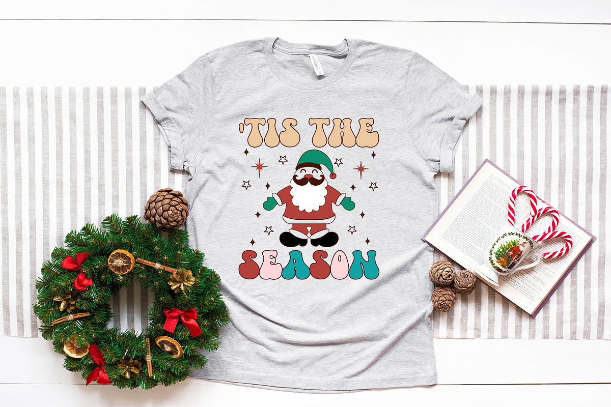 Retro Christmas SVG Bundle, a Graphic by CraftlabSVG (Photo 14 of 15)