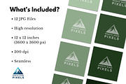 12 Sage Green Solid Digital Papers, a Background Graphic by NorthWindPixels (Thumbnail 3 of 4)