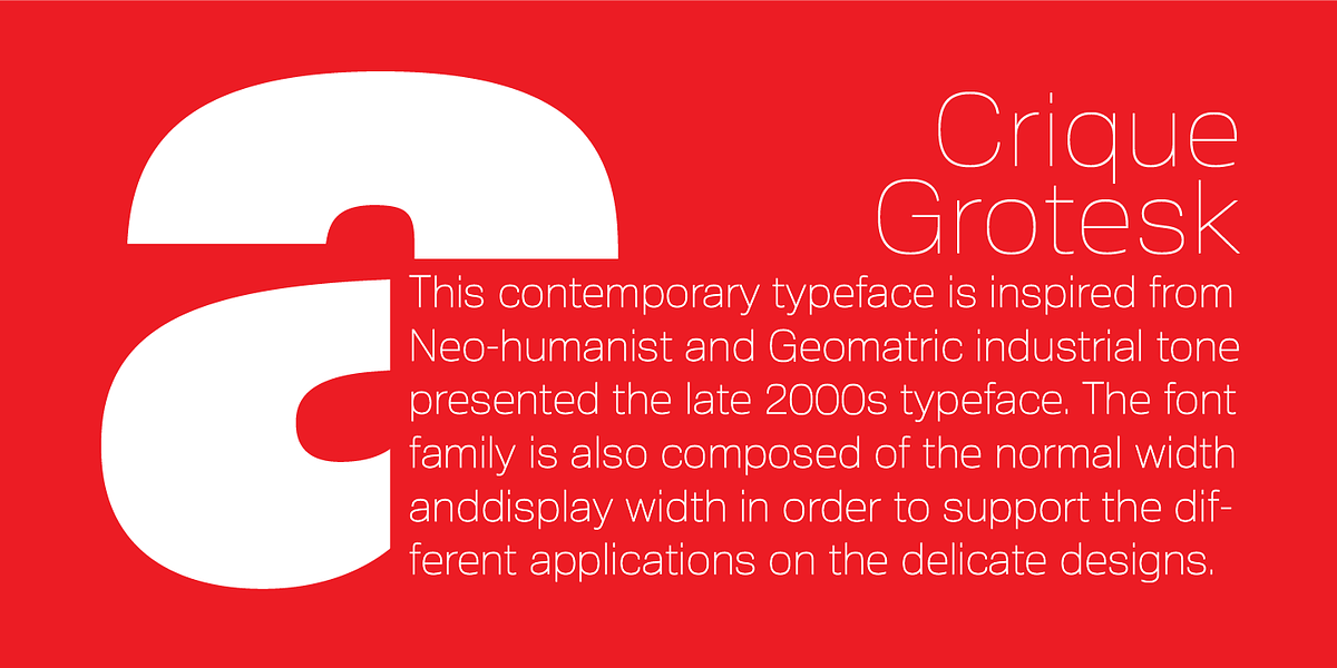 Crique Grotesk, a Sans Serif Font by Stawix (Photo 8 of 8)