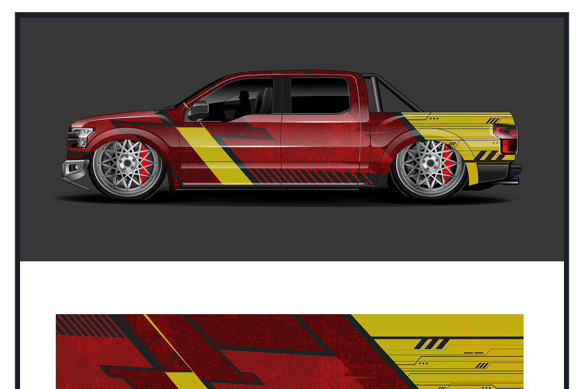 Dynamic Vehicle Wrap Design, a Food Illustration by CarWrap design (Photo 3 of 4)
