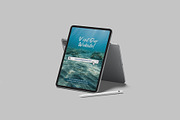 Realistic Tablet Mockup, an iPad Mockup by lamorastudio (Thumbnail 4 of 11)