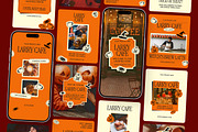 Halloween Cafe Instagram Templates, a Social Media Template by Supanium Studio (Thumbnail 5 of 5)