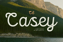 CS Casey – Script Font