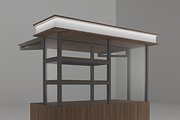 universal booth kiosk real dimention, an Architecture 3D Model by makart25 (Thumbnail 1 of 5)