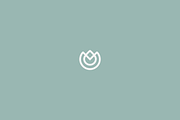logo design minimal flower / fire, a Branding & Logo Template by Minimalist Logos (Thumbnail 4 of 5)