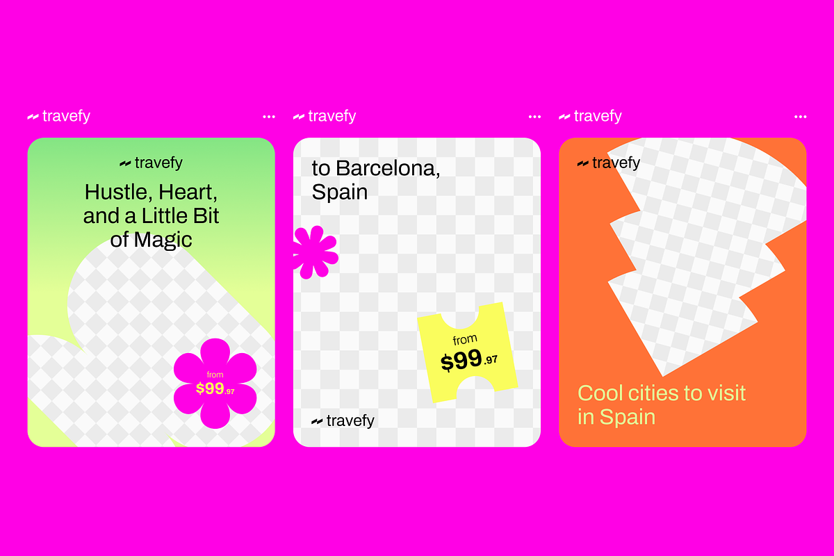 Travefy Social Media Figma Templates, a Social Media Template by Pixel-Perfect (Photo 2 of 6)