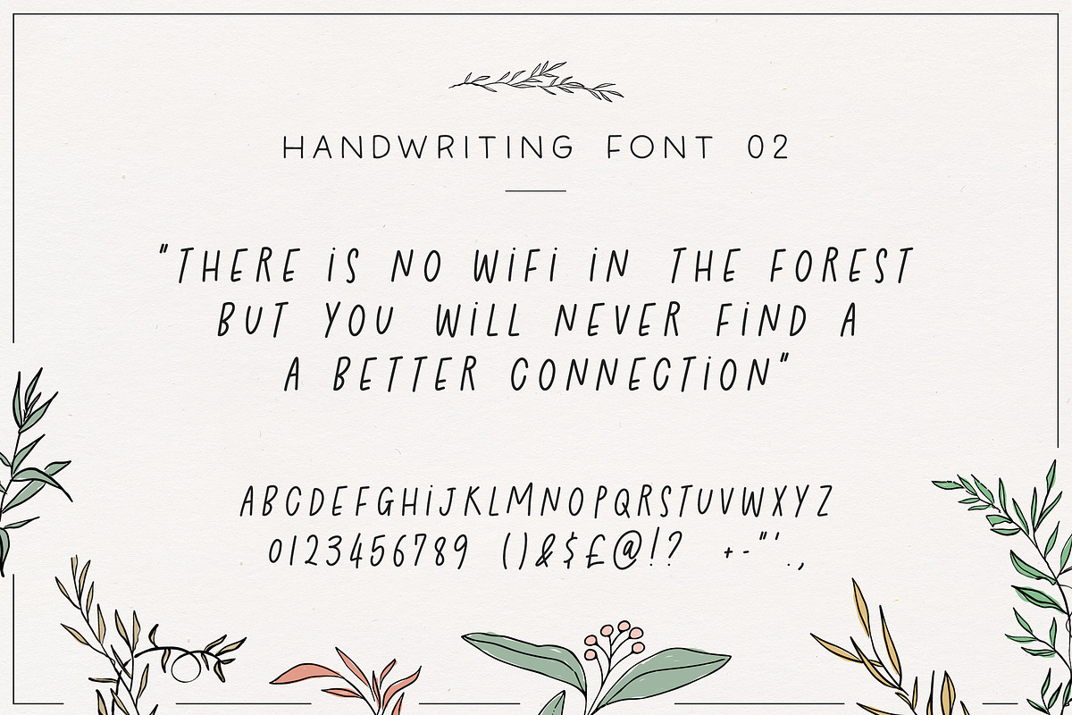 The Handwriting Font Bundle, a Sans Serif Font by Salt & Pepper Designs (Photo 4 of 12)