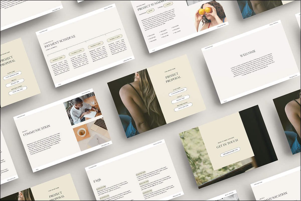 Brand Process Template Bundle, Canva, a Presentation Template by Studio_Evergreen (Photo 4 of 11)
