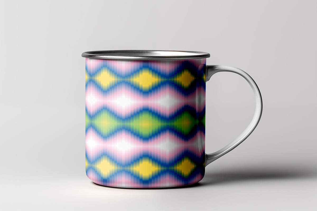 Geometric Gradient Pattern, a Pattern Graphic by Neermana (Photo 5 of 5)