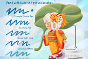 Whimsical iBox kawaii procreate brus, a Brush Add-On by ProcreateiBox (Thumbnail 4 of 8)