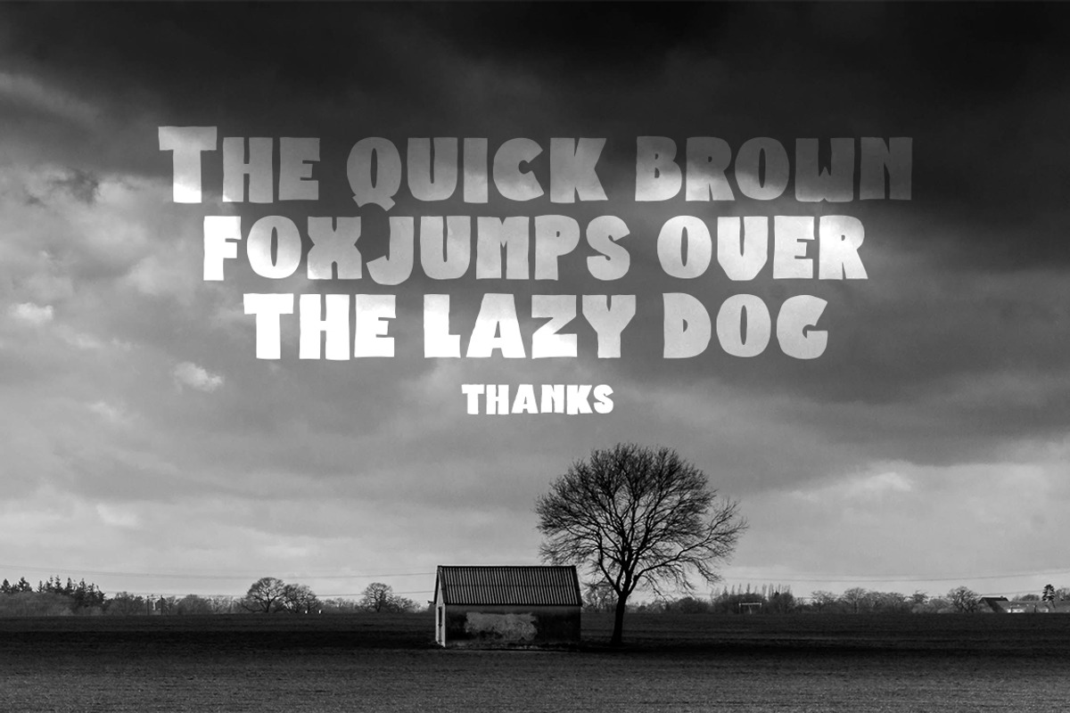 Dextone Typeface, a Font by giemons™ (Photo 5 of 5)