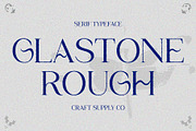 Glastone Rough, a Serif Font by Craft Supply Co. (Thumbnail 1 of 8)