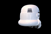 Star Wars Stormtrooper Helmet, a Characters & Person 3D Model by Olives (Thumbnail 5 of 15)