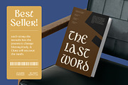 CS Kurse – Uncial Font, a Sans Serif Font by Craft Supply Co. (Thumbnail 5 of 8)