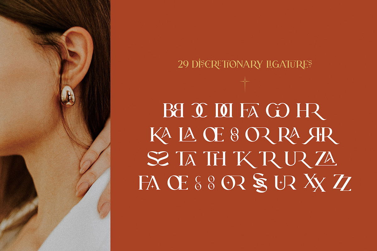 RELIGATH - Serif 316 Ligatures, a Serif Font by Enxyclo Studio (Photo 8 of 11)