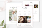 Photography Pricing Guide PSD, a Flyer Template by By Stephanie Design (Thumbnail 3 of 6)