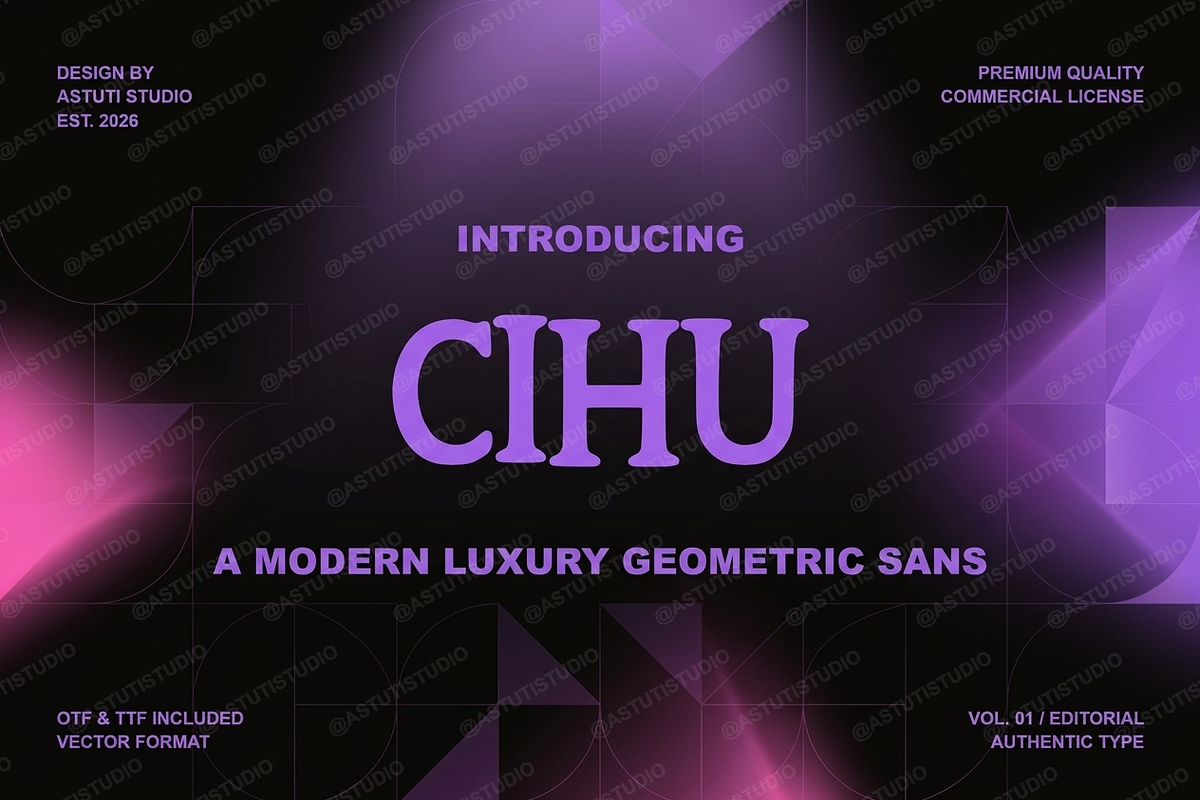 Cihu - Modern Elegant Serif, a Serif Font by Astuti Studio (Photo 2 of 25)
