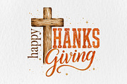 Happy Thanksgiving PNG, an Object Illustration by CraftArtStudio (Thumbnail 1 of 4)