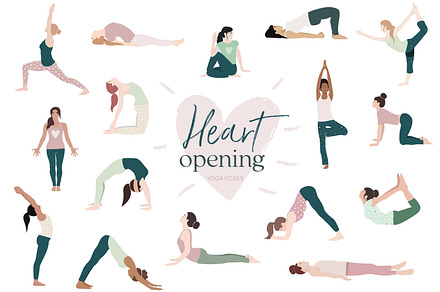 Heart opening yoga poses