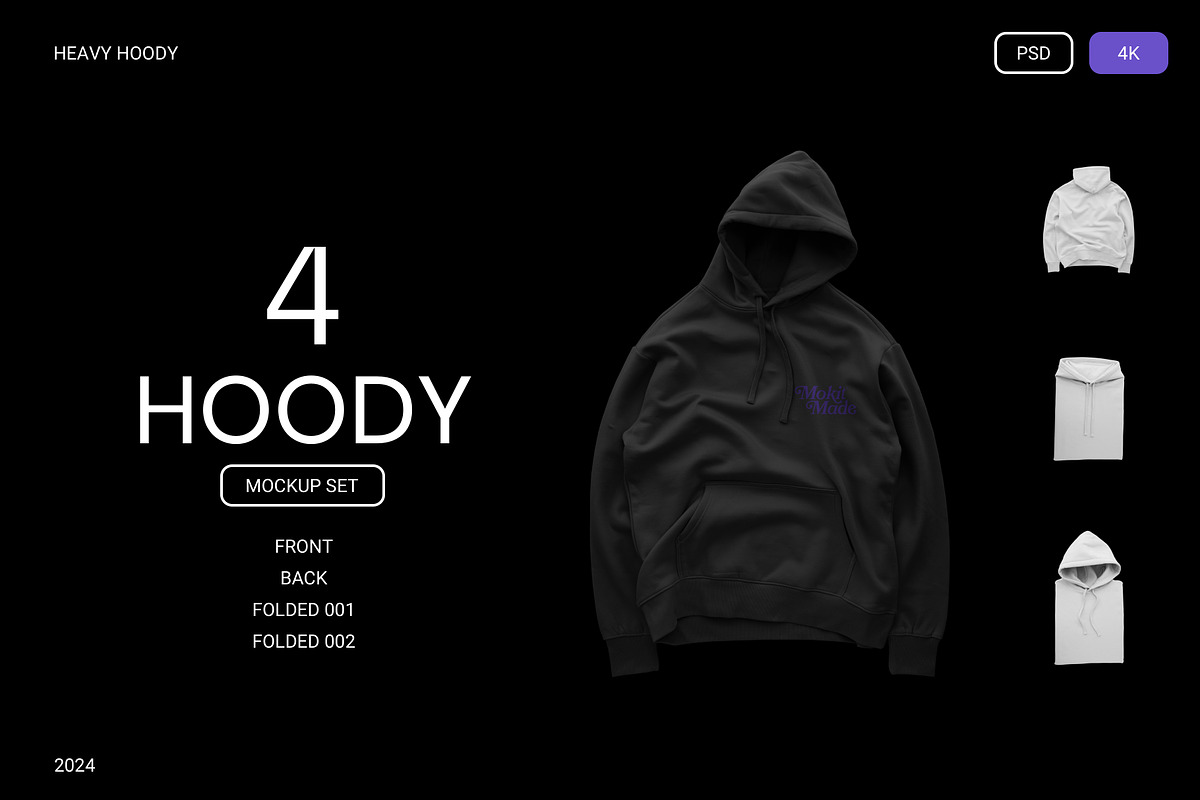 MOKITUP: Heavy Hoody Mockup, a Hoody Mockup by MOKITUP (Photo 1 of 6)