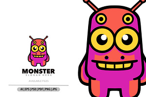 Cute Monster Character