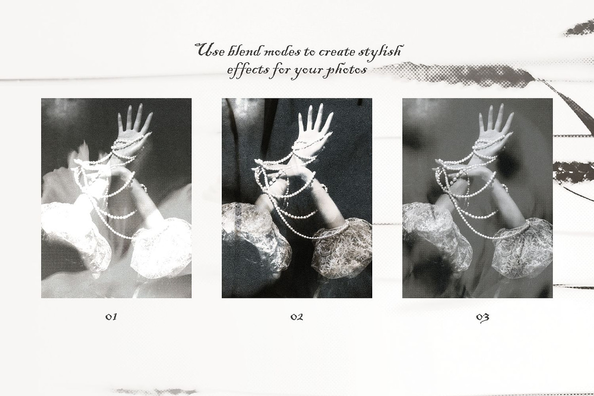 Halftone Floral Backgrounds, a Background Graphic by Natali Batu (Photo 6 of 8)
