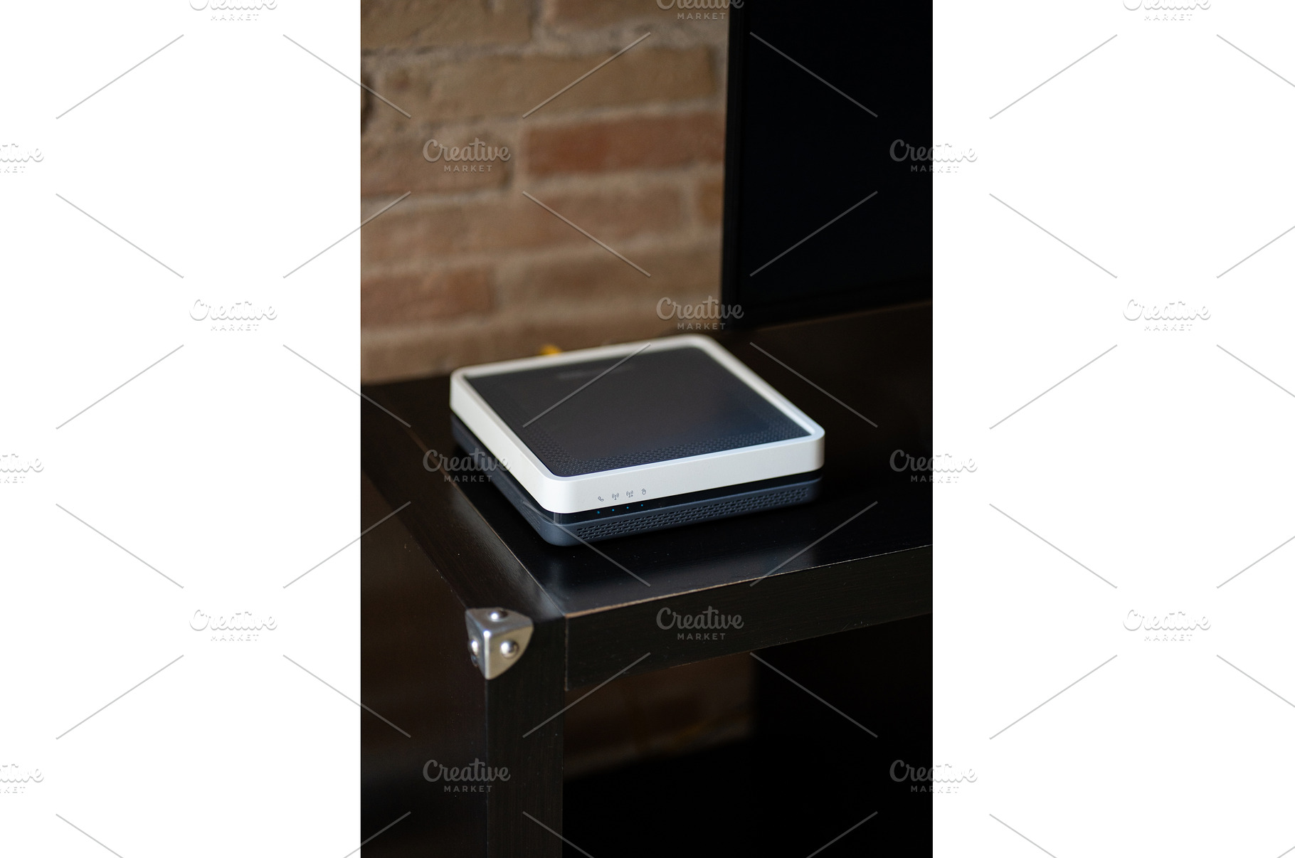 Wireless internet router and modem, a Technology Photo by volodymyrshtun13795