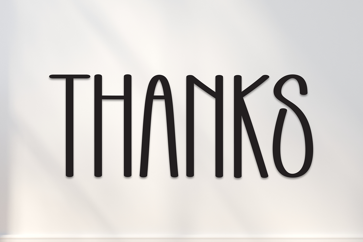 Some Thing | Script Font, a Script Font by Scratchones (Photo 8 of 8)