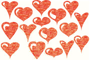 Watercolor Hearts Collection 001, an Object Graphic by savanamm design (Thumbnail 4 of 4)