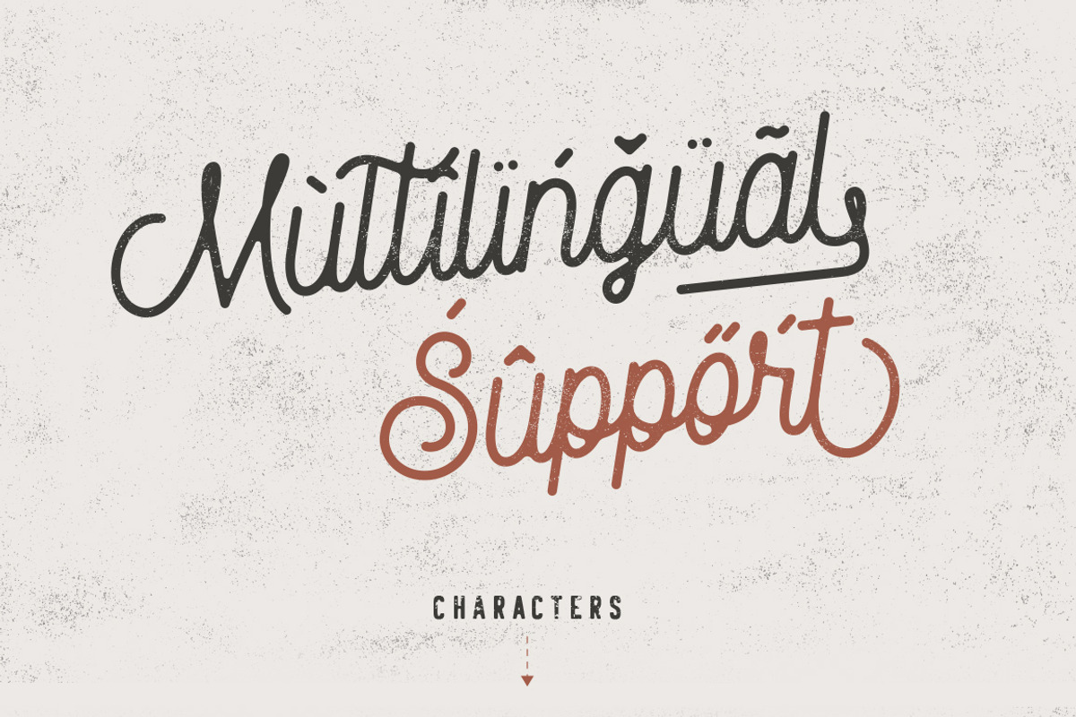 Rampage Monoline Advertisement Font, a Script Font by Creatype Studio (Photo 12 of 13)